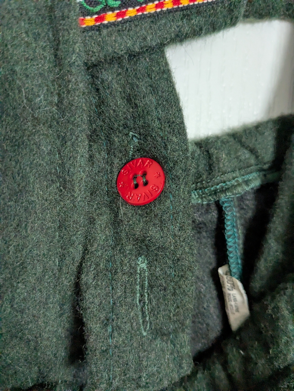 Boys Wool Dark Green Bavarian Costume Toddler 4 - Picture 4 of 6